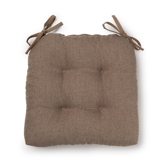 Better Homes & Gardens Shredded Memory Foam Chair Cushion, Tan, 16" x 14.5", Single