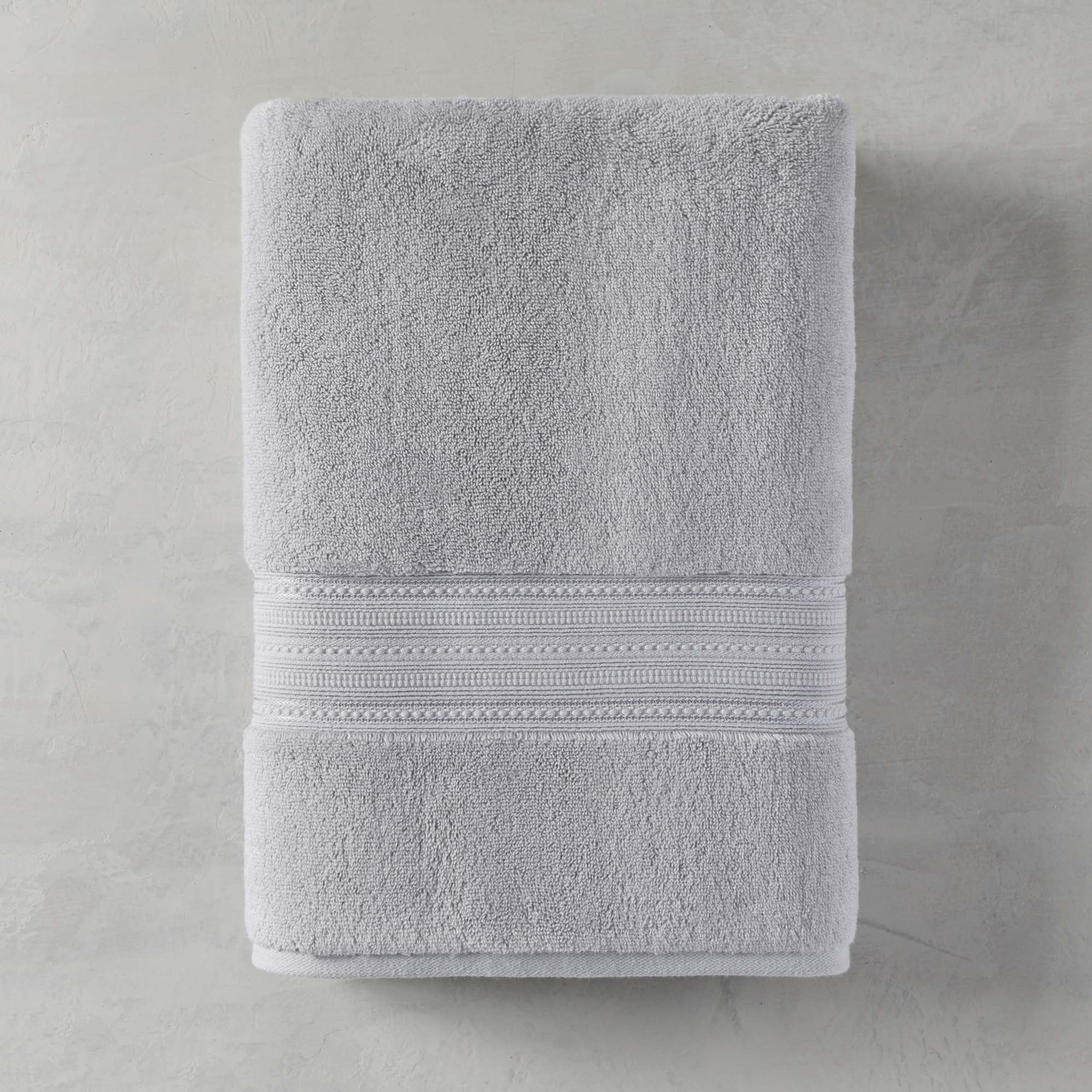 Better Homes & Gardens Signature Soft Bath Sheet, Silver