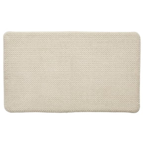 Better Homes & Gardens 20" x 34" Signature Soft Cotton Memory Foam Bath Rug, Almond Biscuit