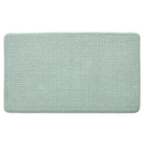 Better Homes & Gardens Signature Soft Cotton Memory Foam Bath Rug, Green River, 20" x 34"