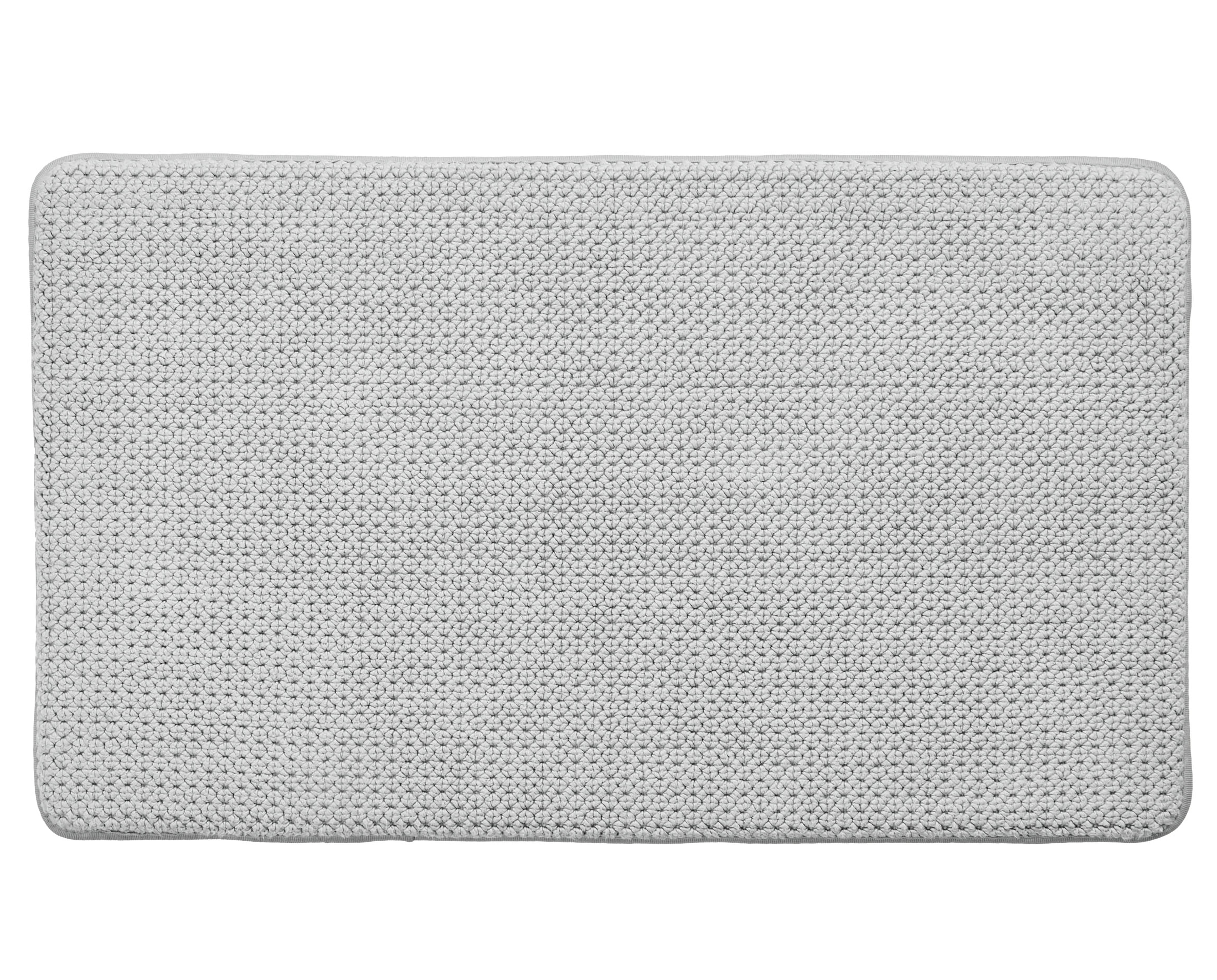Better Homes & Gardens Signature Soft Cotton Memory Foam Bath Rug, Soft Silver, 20" x 34" - Walmart.com
