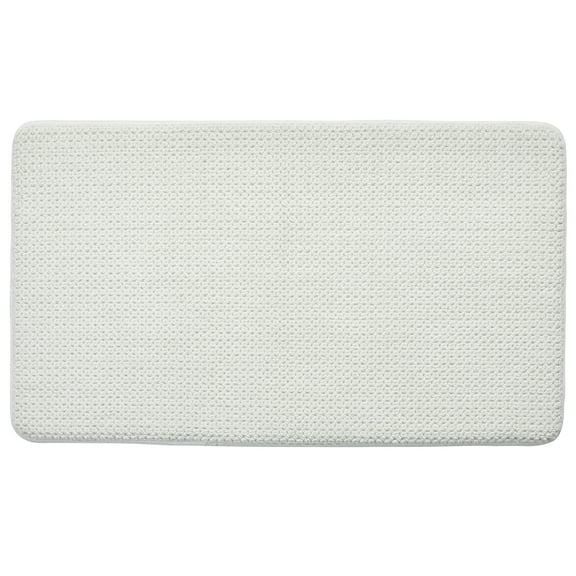 Better Homes & Gardens 20" x 34" Signature Soft Cotton Memory Foam Bath Rug, Vanilla Dream