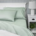 thumbnail image 1 of Better Homes & Gardens Signature Soft Cotton & Rayon Made from Bamboo Bed Sheet Set, Full, Soft Sea, 1 of 7