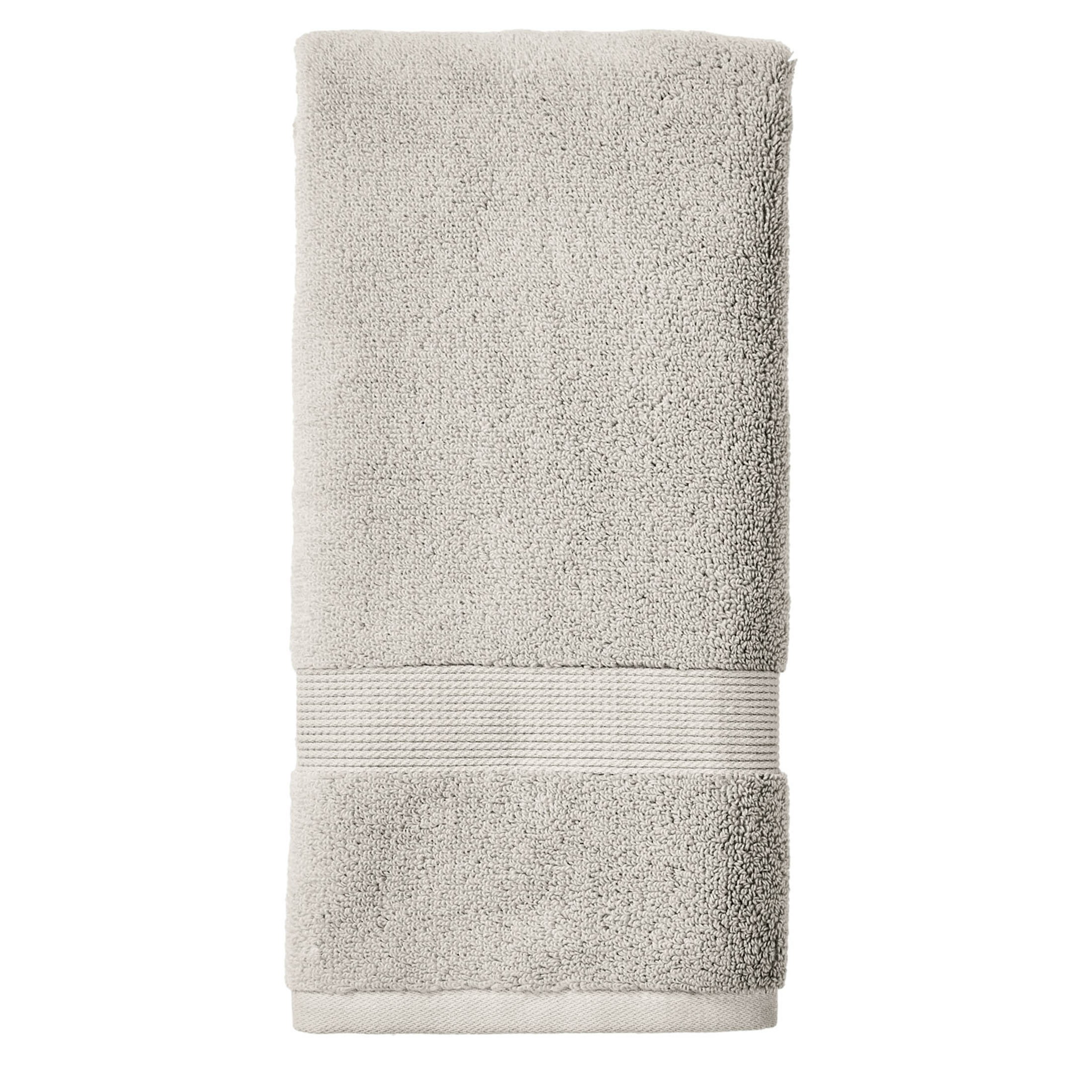 Better Homes & Gardens Signature Soft Hand Towel, Soft Silver - image 1 of 6