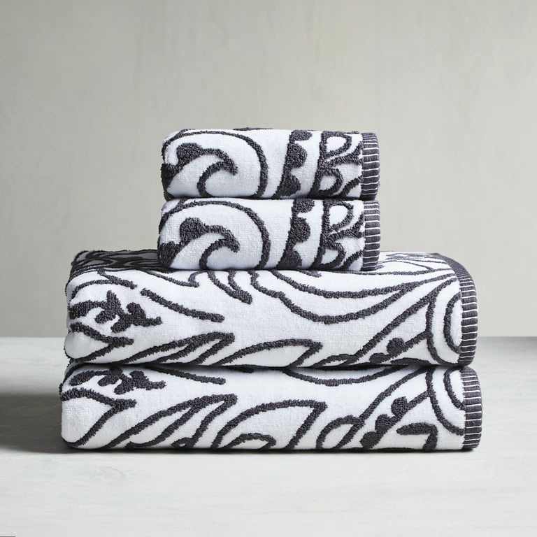 Better Homes & Gardens Signature Soft Heathered 6 Piece Towel Set, Gray  Shadow