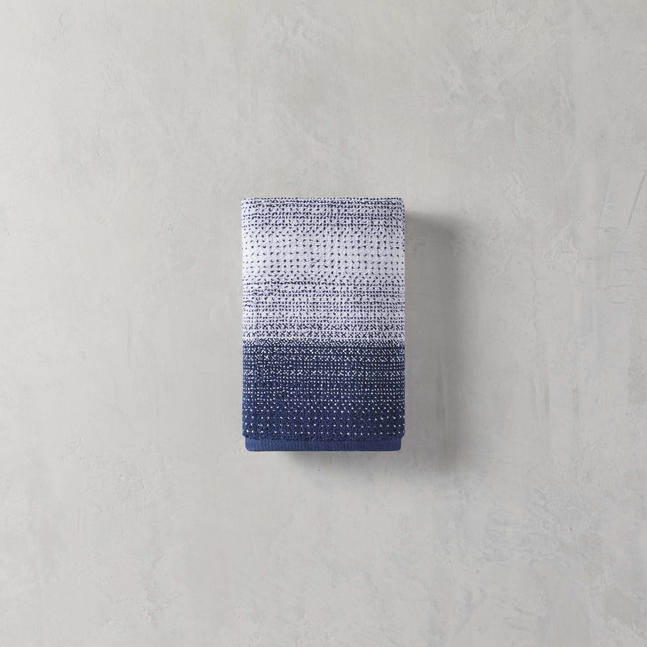 Better Homes & Gardens Signature Soft Heathered Hand Towel, Blue - image 1 of 5