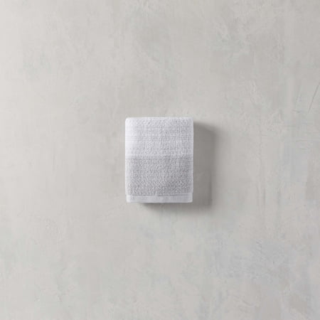 Better Homes & Gardens Signature Soft Heathered Washcloth, Soft Silver