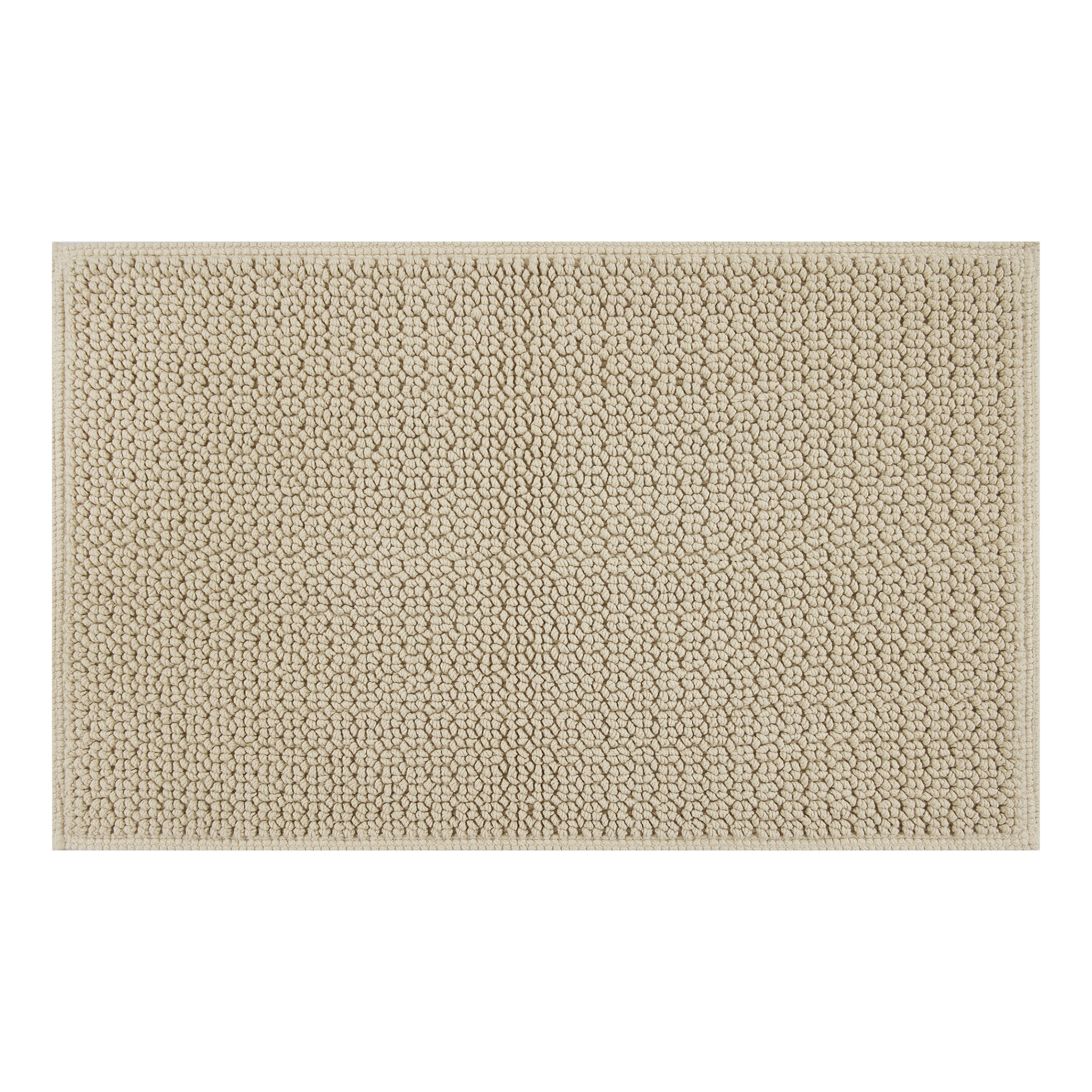 Better Homes & Gardens Signature Soft Looped Bath Mat, Almond Biscuit, 20 in x 34 in