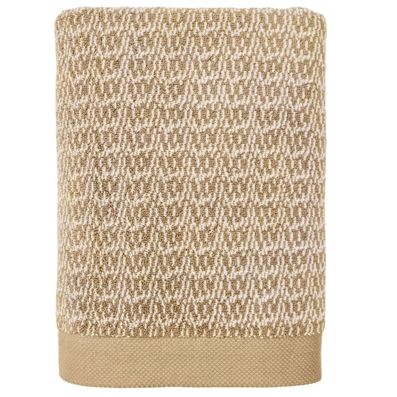 Better Homes & Gardens Signature Soft Cotton Mélange Bath Towel, Almond Biscuit