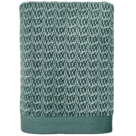 Better Homes & Gardens Signature Soft Cotton Mélange Bath Towel, Nimbus Blue
