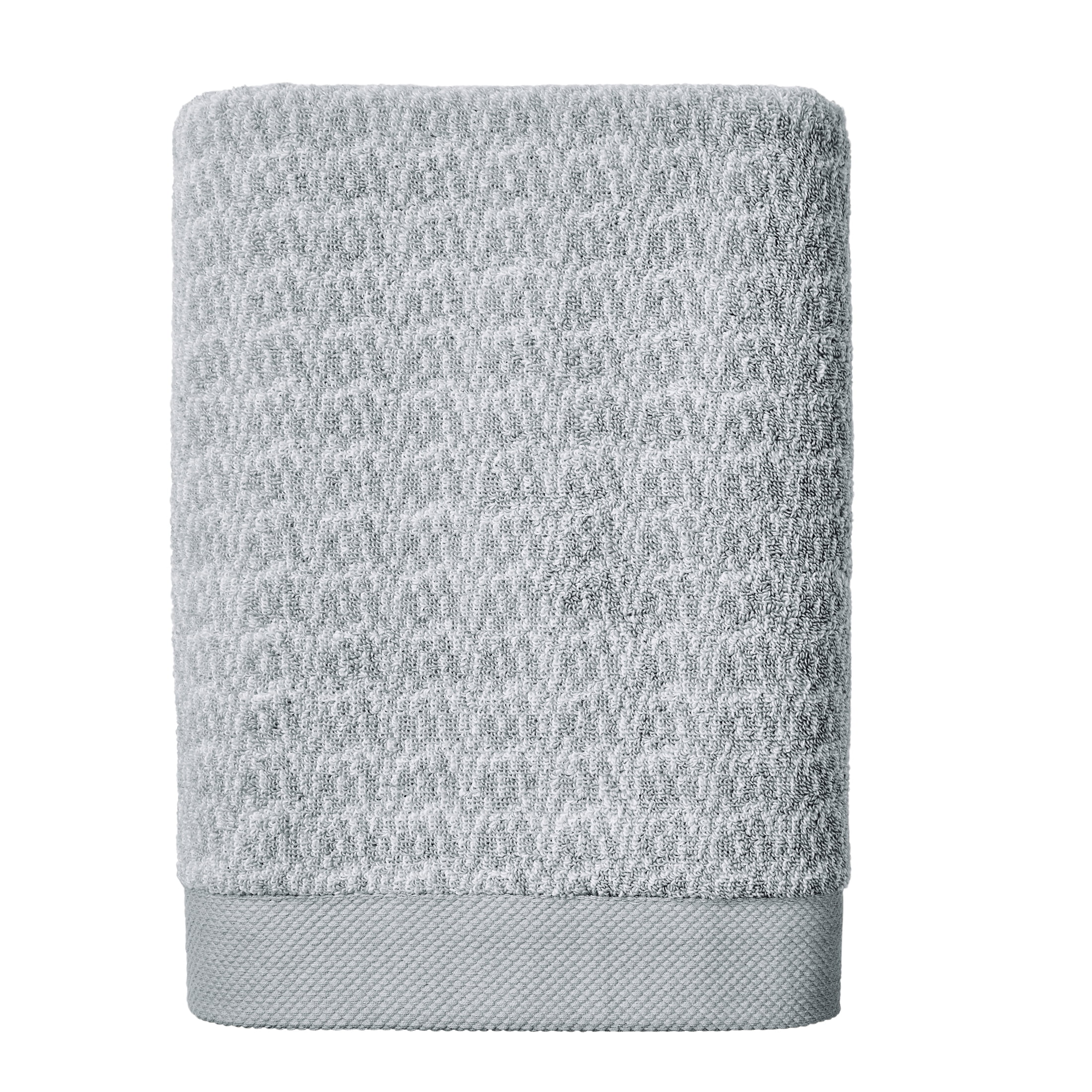 Better Homes & Gardens Signature Soft Mélange Bath Towel, Soft Silver