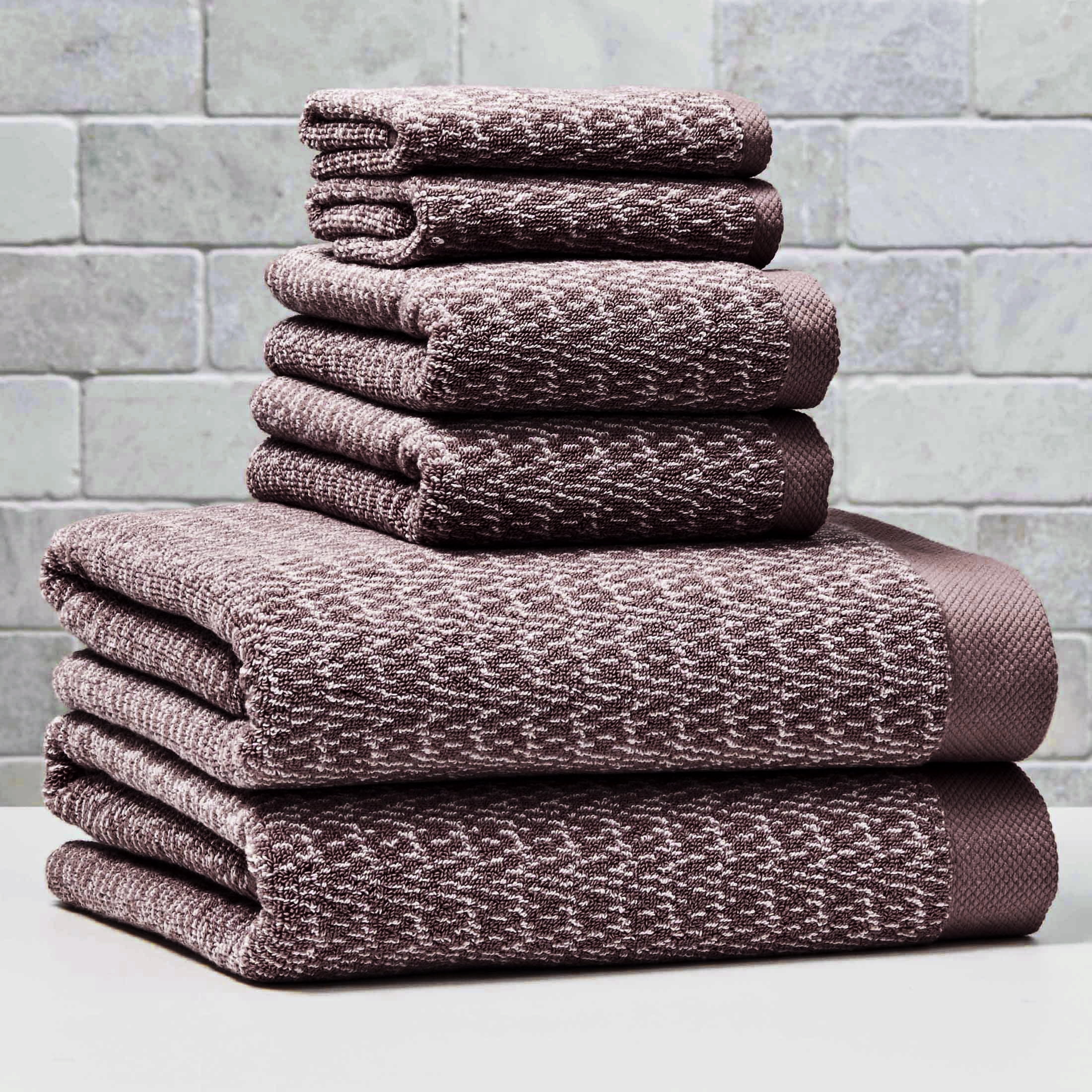 Better Homes & Gardens Signature Soft Melange 6 Piece Towel Set,Brown Basket - Walmart.com