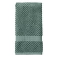 thumbnail interactive-video image 1 of Better Homes & Gardens Signature Soft Cotton Popcorn Textured Hand Towel, Nimbus Blue, 1 of 14