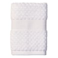 thumbnail image 1 of Better Homes & Gardens Signature Soft Cotton Popcorn Textured Washcloth, Arctic White, 1 of 13