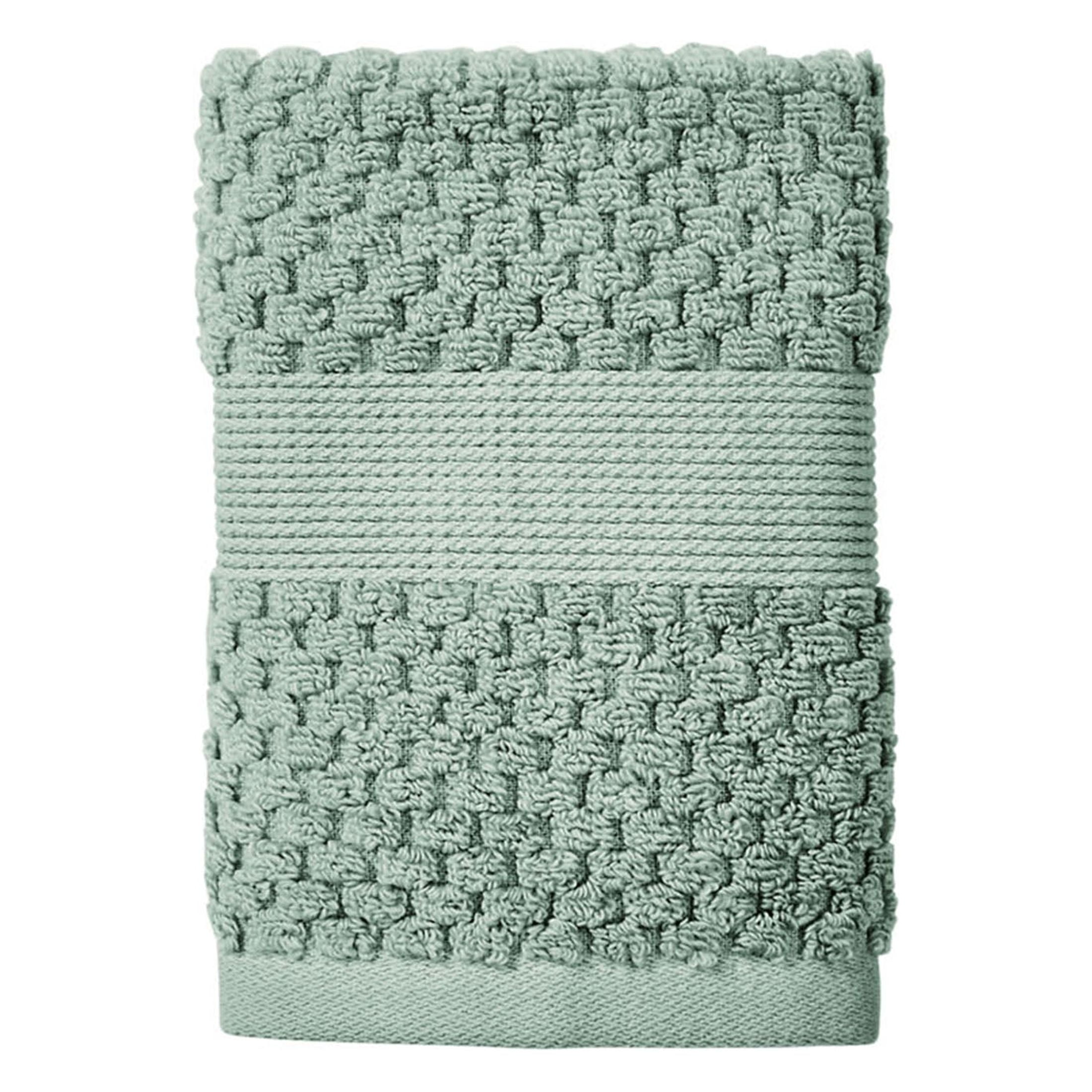 Better Homes & Gardens Signature Soft Popcorn Texture Washcloth, Green River - Walmart.com