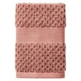thumbnail image 1 of Better Homes & Gardens Signature Soft Cotton Popcorn Textured Washcloth, Old Rose, 1 of 13