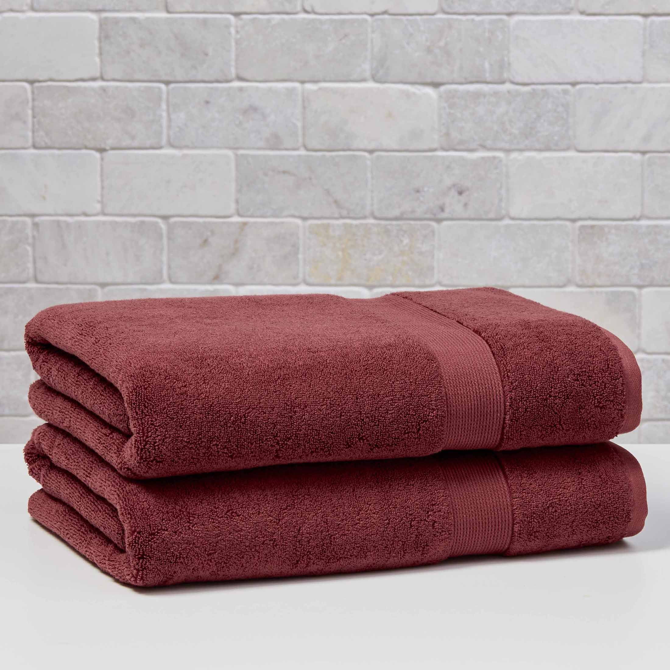 Better Homes & Gardens Signature Soft Solid 2 Piece Bath Sheet Set,Deep ...