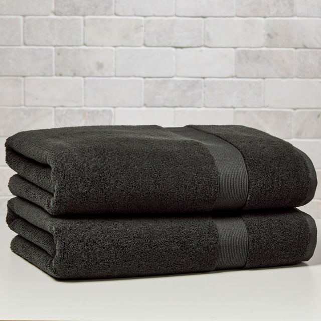 Better Homes & Gardens Signature Soft Solid 2 Piece Bath Sheet Set,Rich