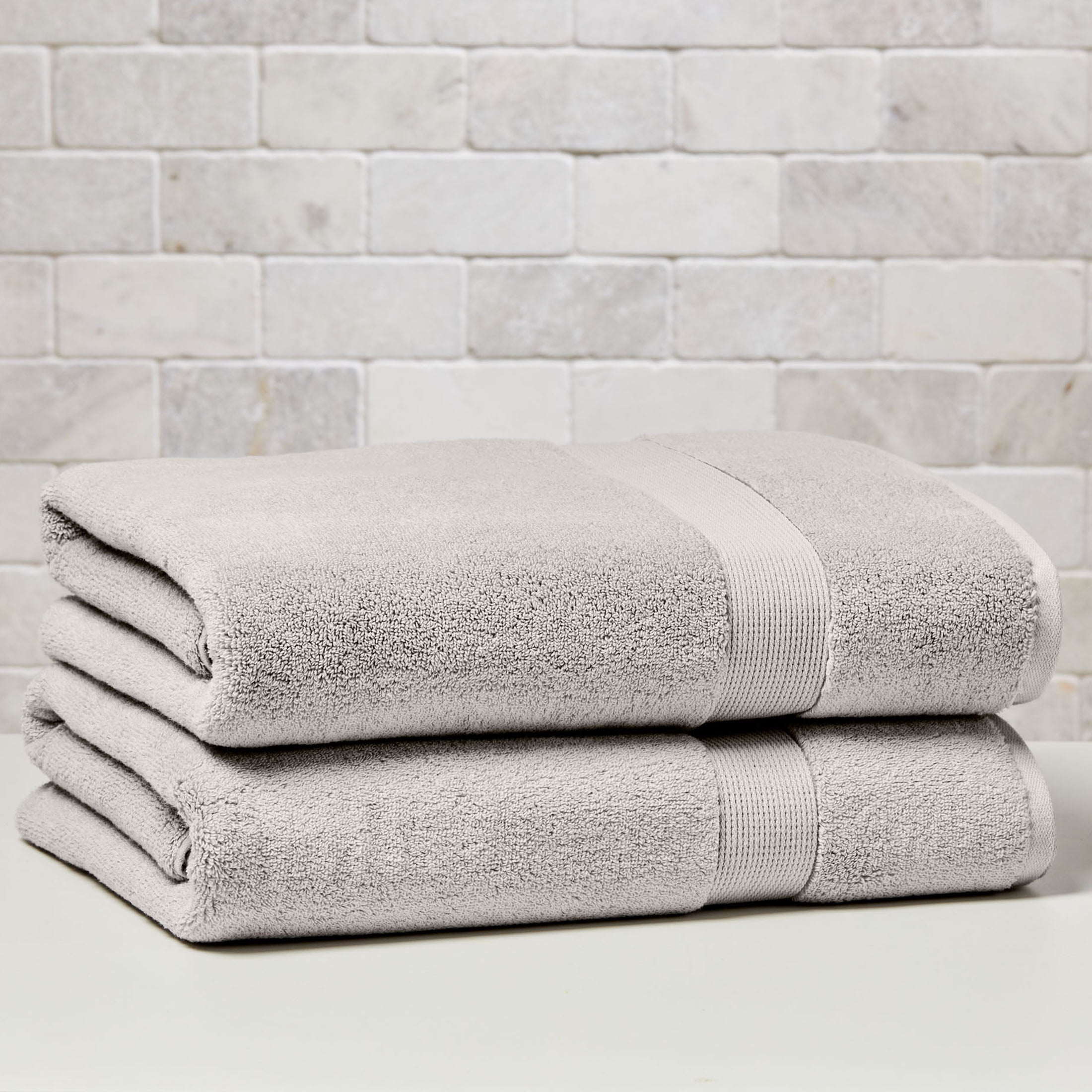 Better Homes & Gardens Signature Soft Solid 2 Piece Bath Sheet Set,Soft ...