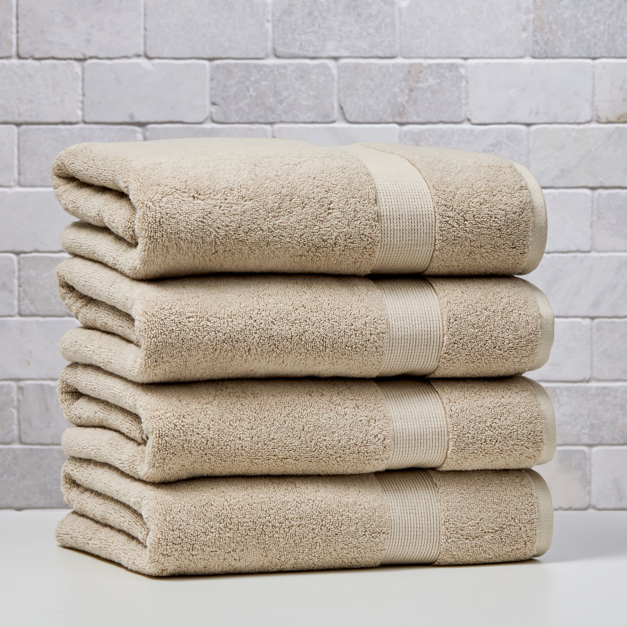 Better Homes & Gardens Signature Soft Solid 4 Piece Bath Towel Set