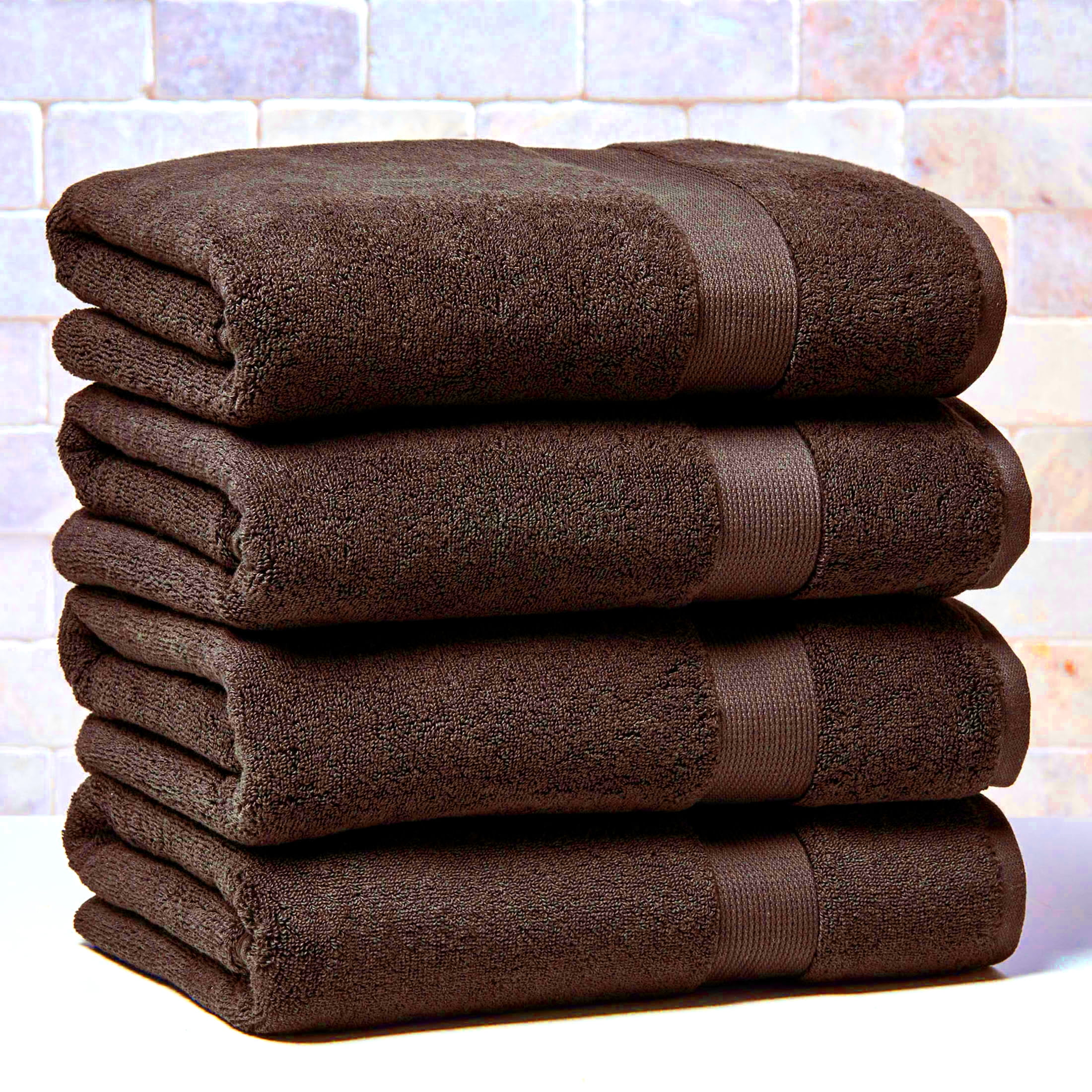Better Homes & Gardens Signature Soft Solid 4 Piece Bath Towel Set ...