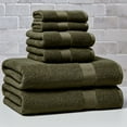 thumbnail image 1 of Better Homes & Gardens Signature Soft Solid Cotton 6 Piece Bath Towel Set,Sea Turtle, 1 of 15