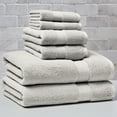 thumbnail image 1 of Better Homes & Gardens Signature Soft Solid 6 Piece Towel Set,Soft Silver, 1 of 15