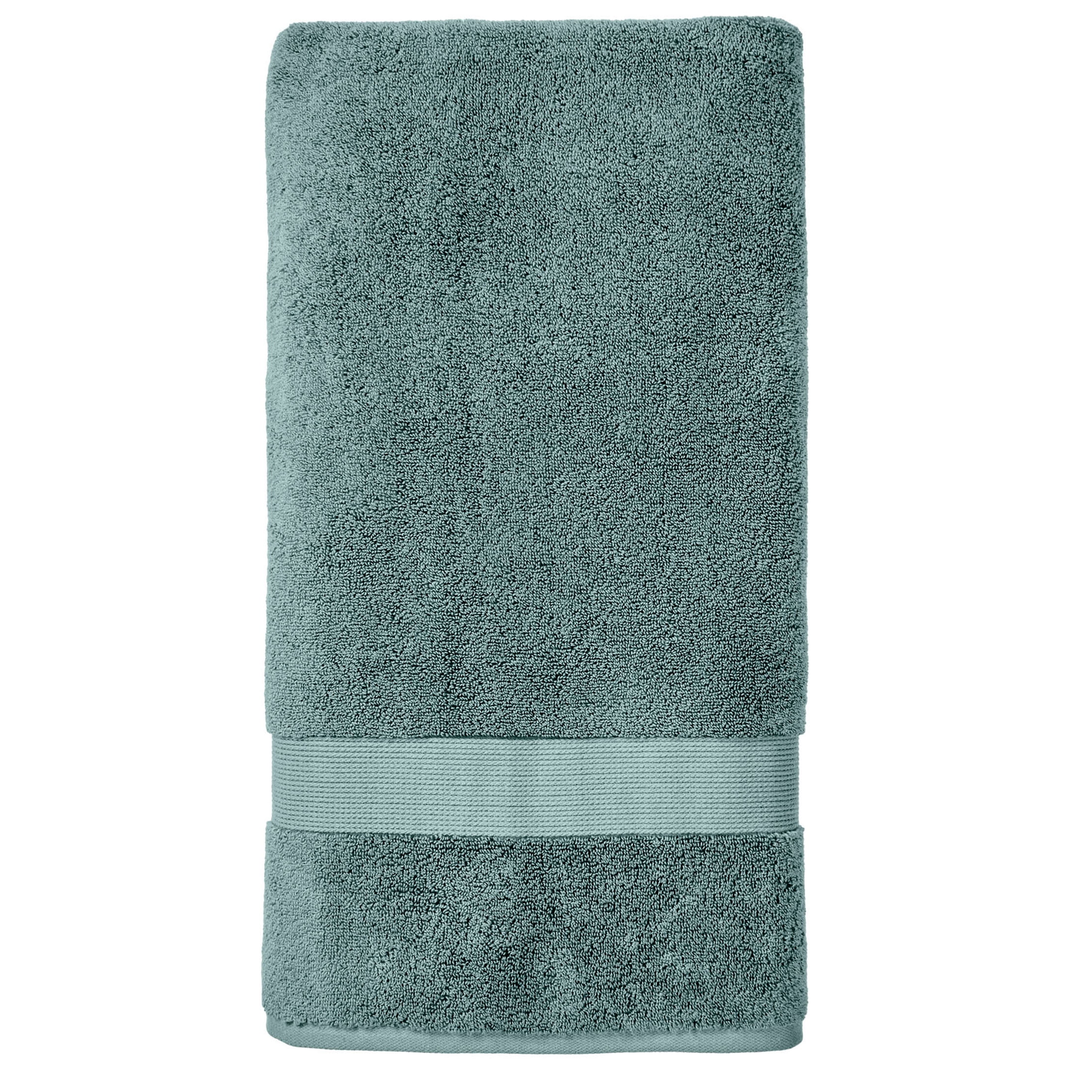 Better Homes & Gardens Signature Soft Solid Cotton Bath Sheet, Nimbus Blue