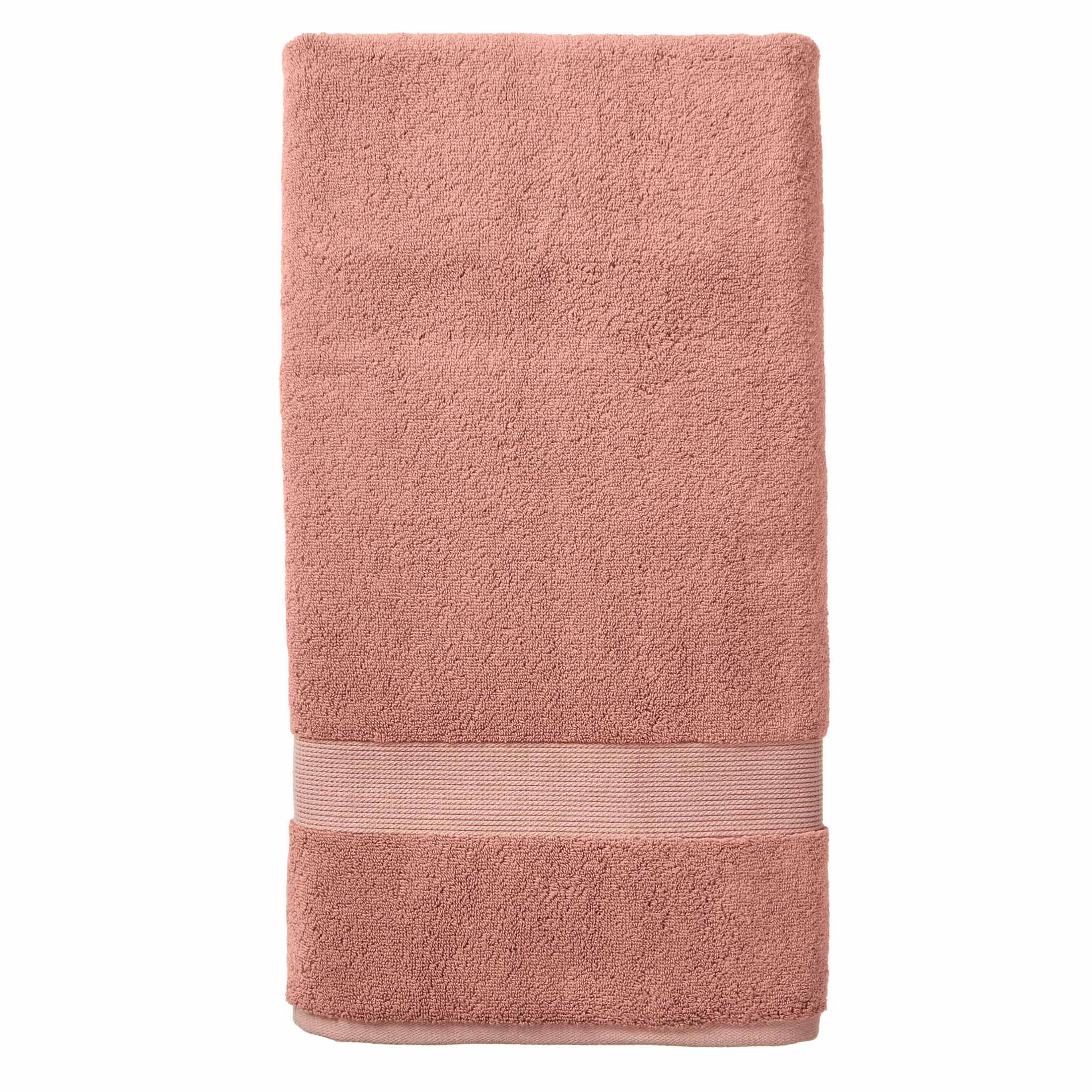 Better Homes & Gardens Signature Soft Solid Bath Sheet, Old Rose - Walmart.com
