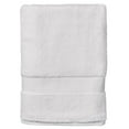 thumbnail interactive-video image 1 of Better Homes & Gardens Signature Soft Solid Cotton Bath Towel, Arctic White, 1 of 16