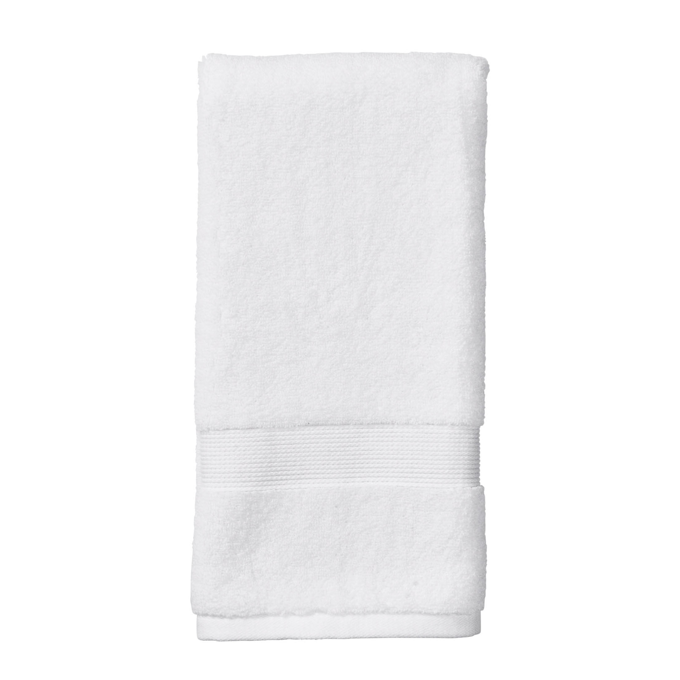 Better Homes & Gardens Signature Soft Solid Cotton Hand Towel, Arctic White