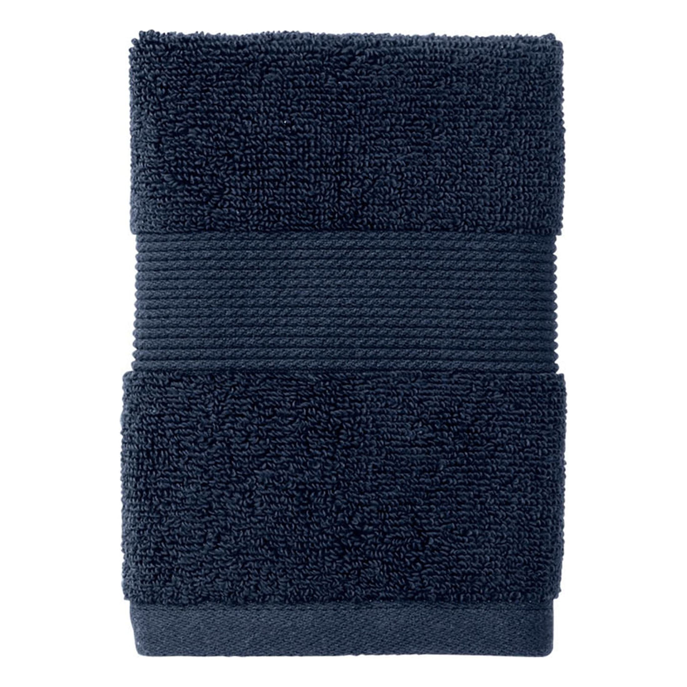 Better Homes & Gardens Signature Soft Solid Cotton Washcloth, Blue Admiral
