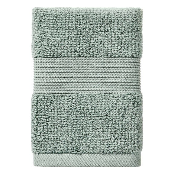 Better Homes & Gardens Signature Soft Solid Cotton Washcloth, Green River