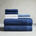 Better Homes & Gardens Signature Soft Textured 8 Piece Towel Set, Blue