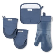 Better Homes & Gardens Silicone 4 Piece Kitchen Set, Blue