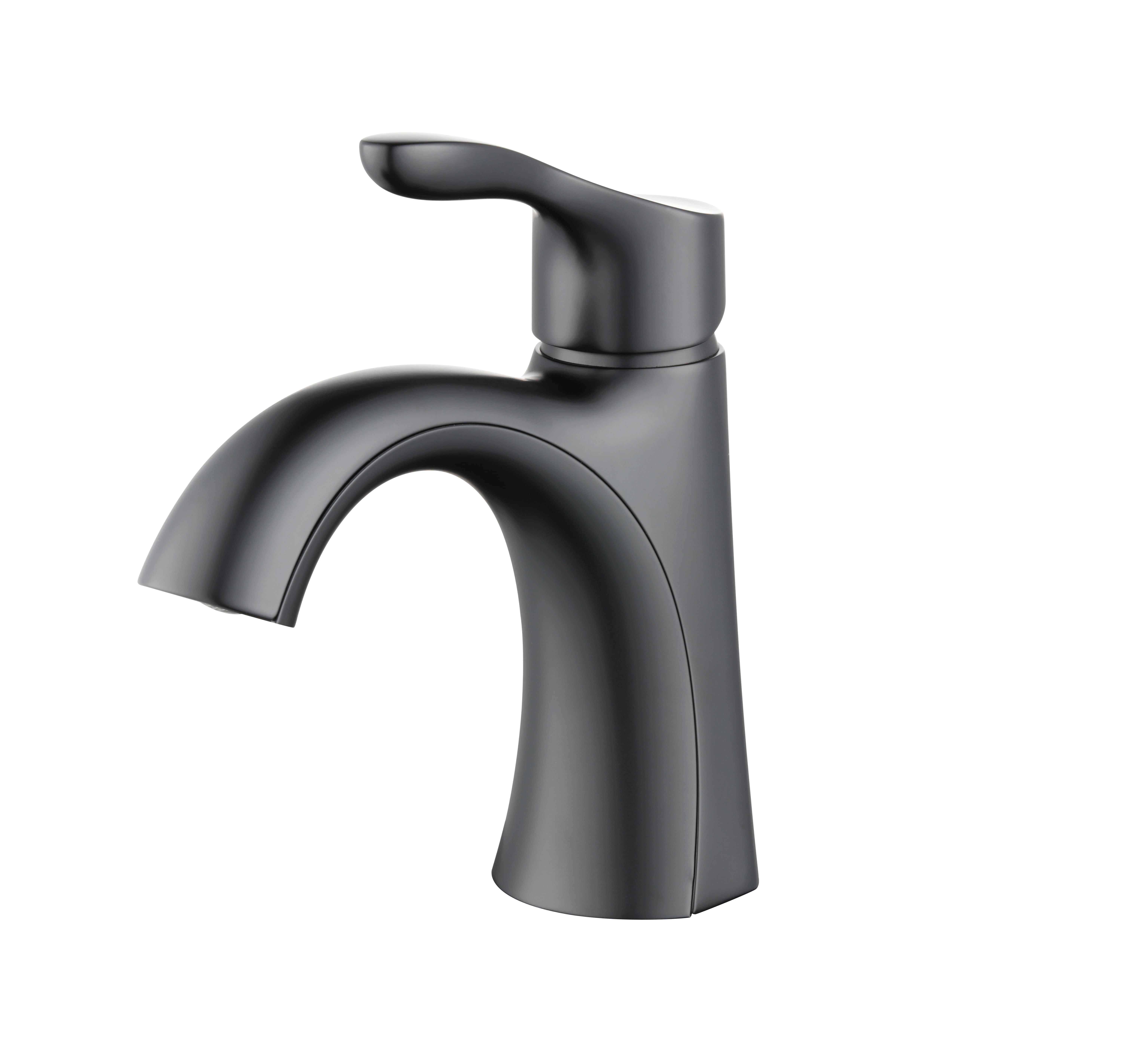 Better Homes & Gardens Simple Flair Single Hole Bathroom Faucet in Matte Black