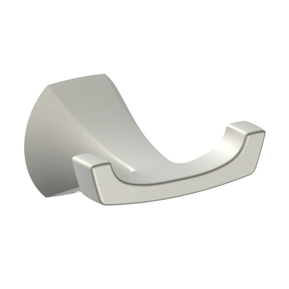 Better Homes & Gardens Simple Flare Style Wall Mount Robe Hook Satin Nickel