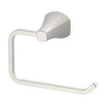 Better Homes & Gardens Simple Flare Style Wall Mount Toilet Paper Holder in Satin Nickel Finish