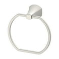 thumbnail interactive-video image 1 of Better Homes & Gardens Simple Flare Style Wall Mount Towel Ring Satin Nickel, 1 of 12