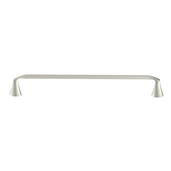 Better Homes & Gardens Simple Flare Wall Mount 24 inch Towel Bar Satin Nickel