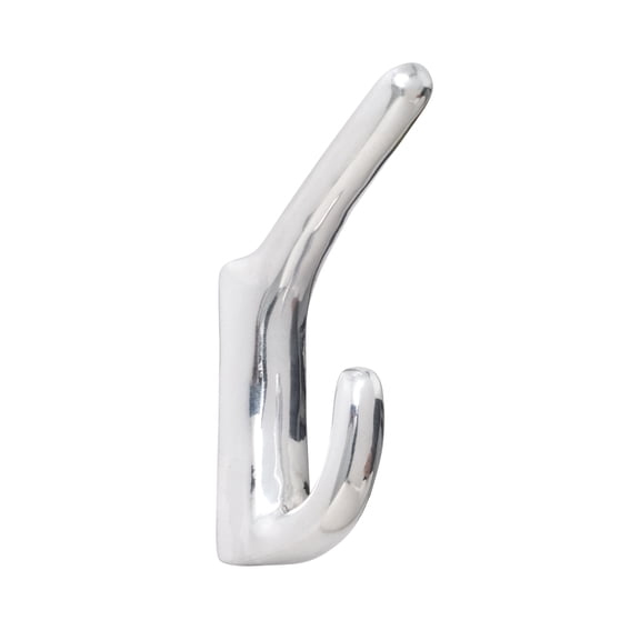 Better Homes & Gardens Sleek Simplicity Single Wall Hook, Chrome Finish