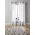 thumbnail image 1 of Better Homes & Gardens Slub Sheer Single Window Curtain Panel, 1 of 9
