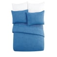 thumbnail image 1 of Better Homes & Gardens Solid Blue Chambray Full/Queen Quilt, 1 of 10