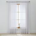 thumbnail image 1 of Better Homes & Gardens Solid Fringe Rod Pocket Curtain, Single Panel, Cream, 50" W x 84" L, 1 of 6