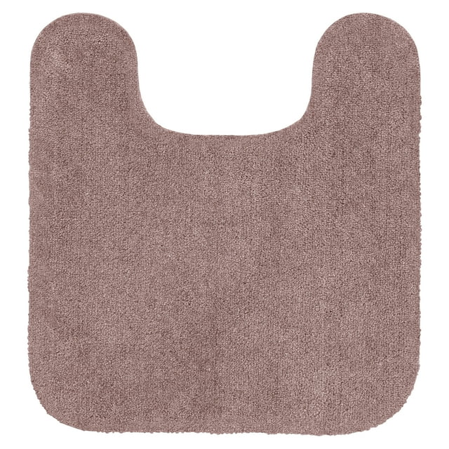 Better Homes & Gardens Solid Purple Nylon Bathroom Rug, Contour 1