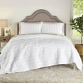 thumbnail image 1 of Better Homes & Gardens Solid Ruffle Stripe Quilt, 1 Each, 1 of 3