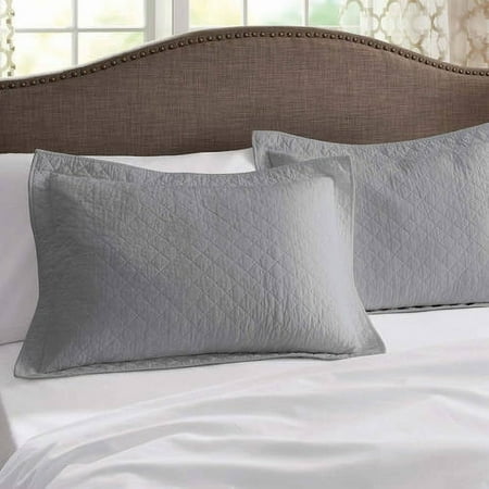Better Homes & Gardens Solid Sham Pair, 2 Count