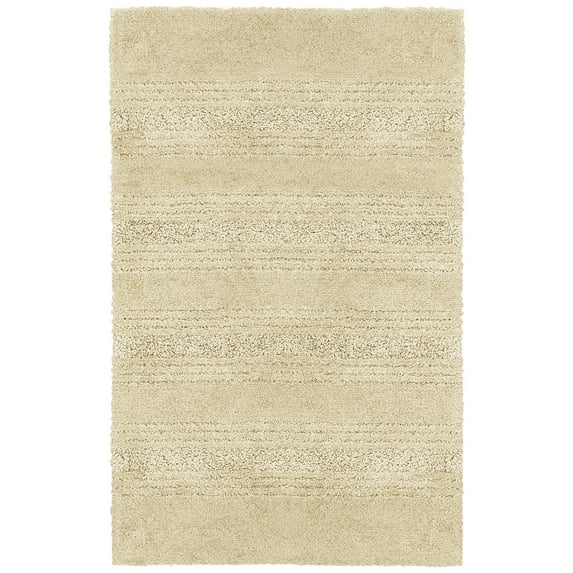 Better Homes & Gardens Solid Tan Nylon Bathroom Rug, 20"x32" - 1 Each