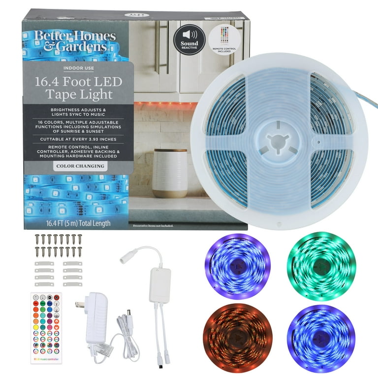Westek 12 ft. Integrated LED Indoor/Outdoor Rope Light with RGB Color Controls