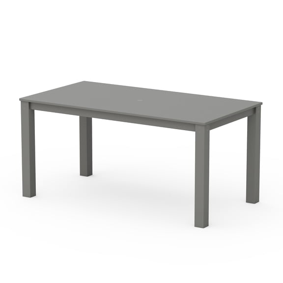 Better Homes & Gardens Southlake 34" x 64" Outdoor Dining Table in Slate Gray